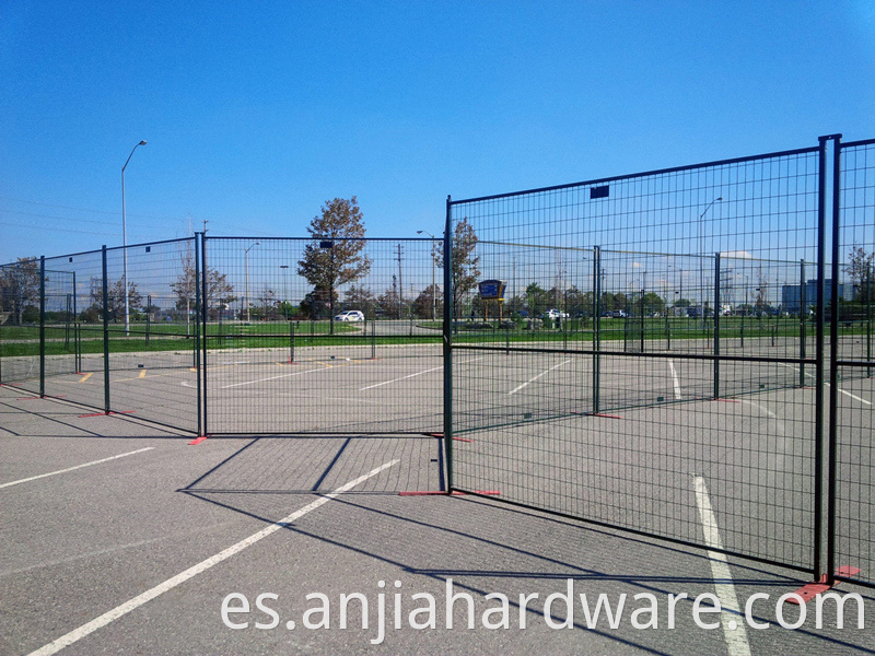 temporary building site fence